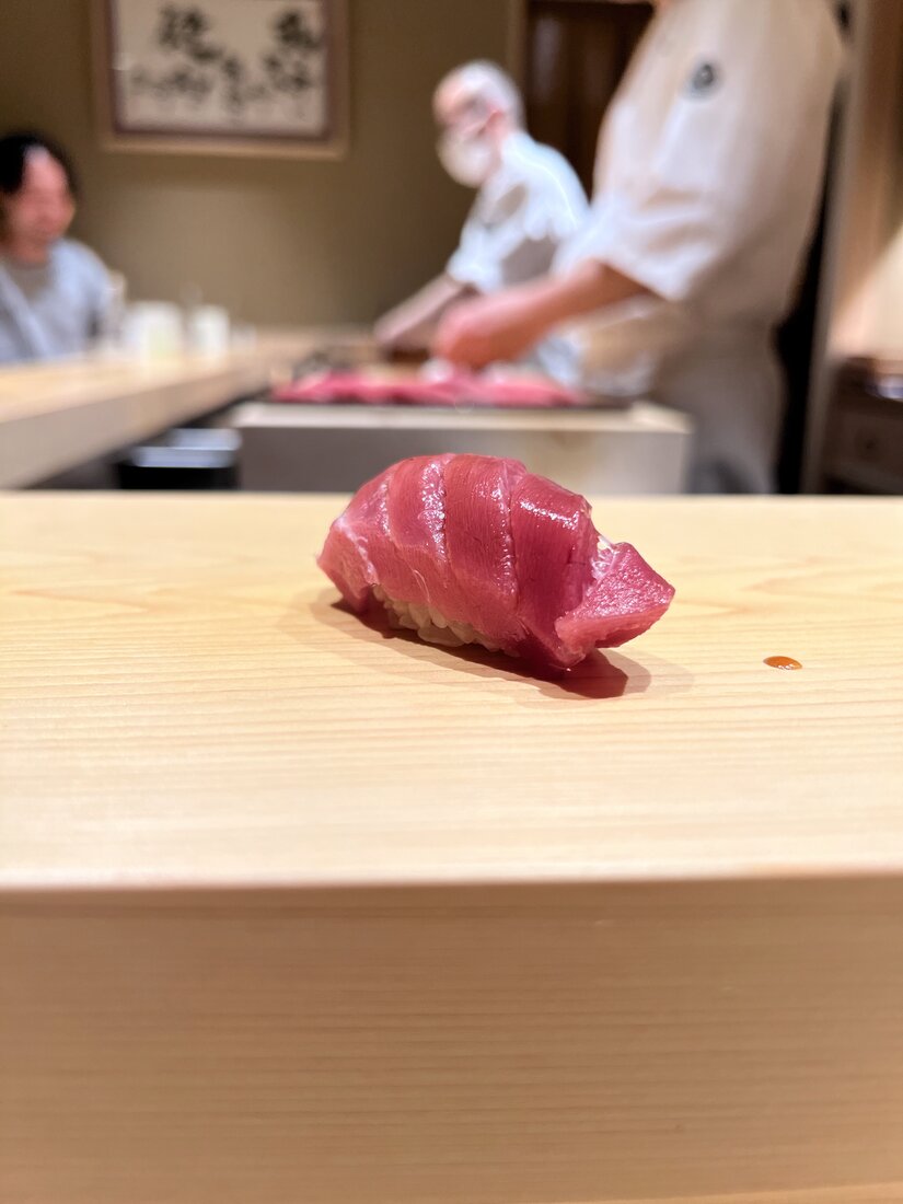 寿司健 鮪赤身の握り