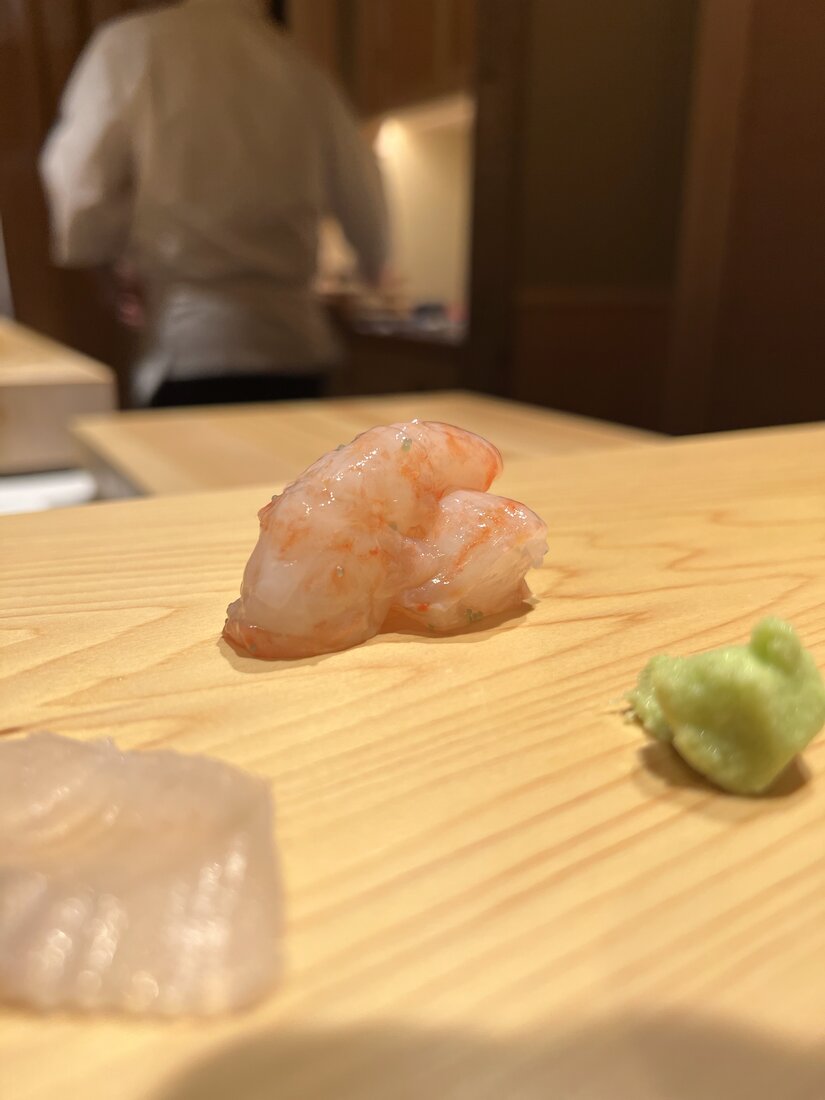 寿司健 牡丹海老の握り